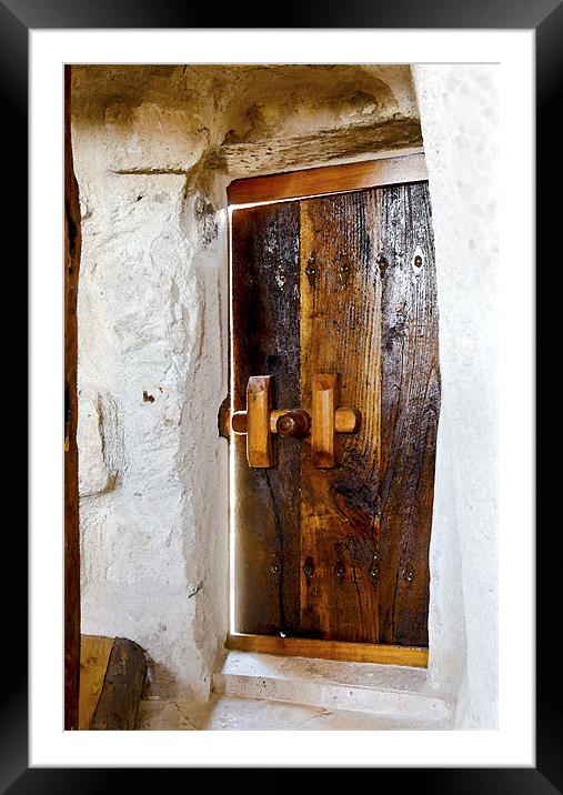 My Cave door is always ajar Framed Mounted Print by Arfabita  