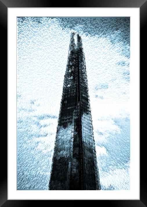 The Shard Framed Mounted Print by David Pyatt