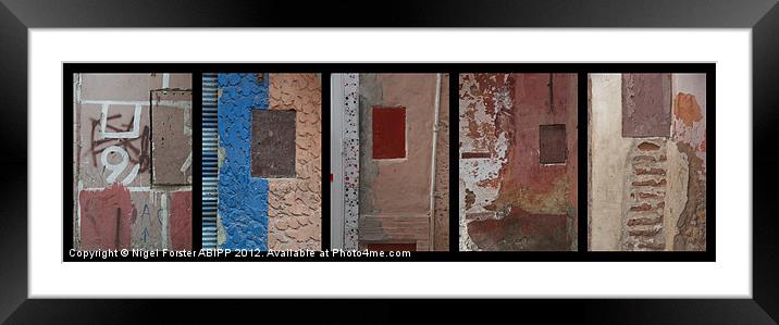 Walls of Marrakech Framed Mounted Print by Creative Photography Wales