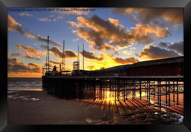 South Shore Sunset Framed Print by Jason Connolly