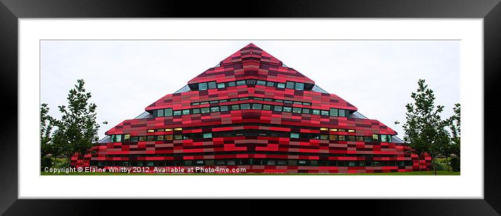 Jubilee Campus Nottingham Framed Mounted Print by Elaine Whitby