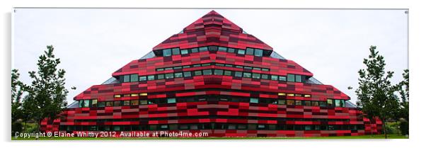 Jubilee Campus Nottingham Acrylic by Elaine Whitby