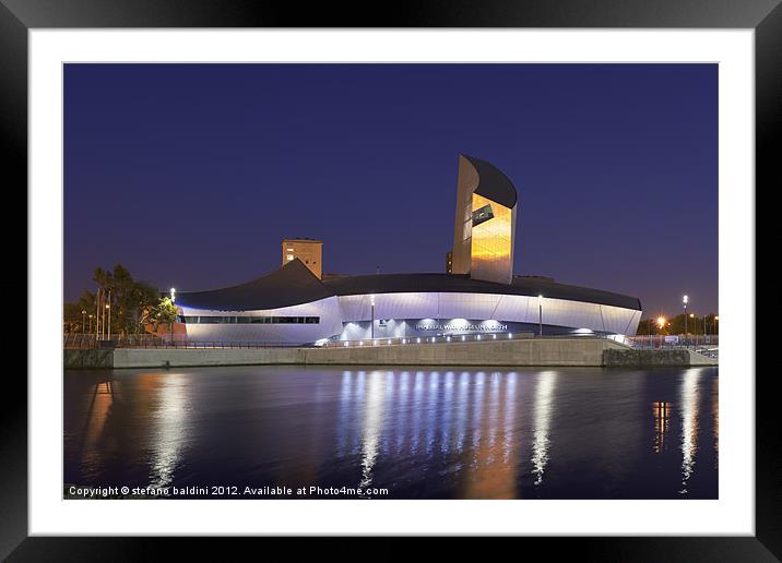 The Imperial War Museum North Framed Mounted Print by stefano baldini