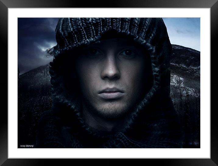 Hero of the underworld Framed Mounted Print by kristy doherty