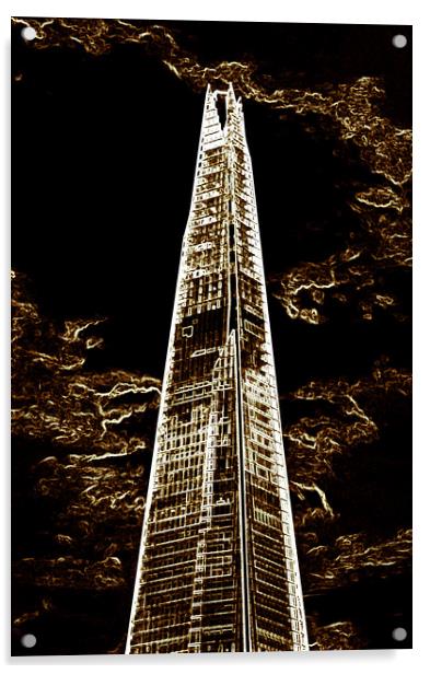 The Shard Acrylic by David Pyatt