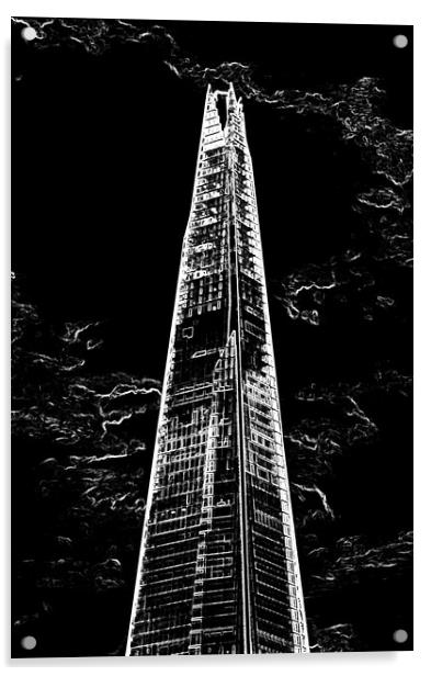 The Shard Acrylic by David Pyatt