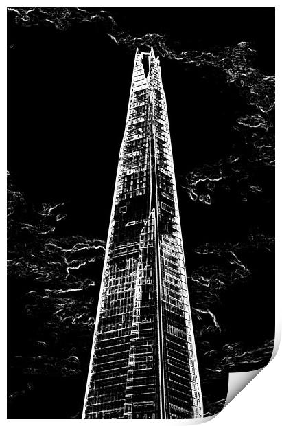 The Shard Print by David Pyatt