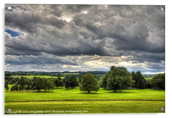 Yorkshire Countryside Acrylic by J Biggadike