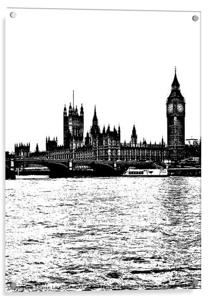 Parliament Acrylic by Sharon Lisa Clarke
