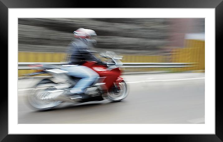 Superfast Superbike India Framed Mounted Print by Arfabita  