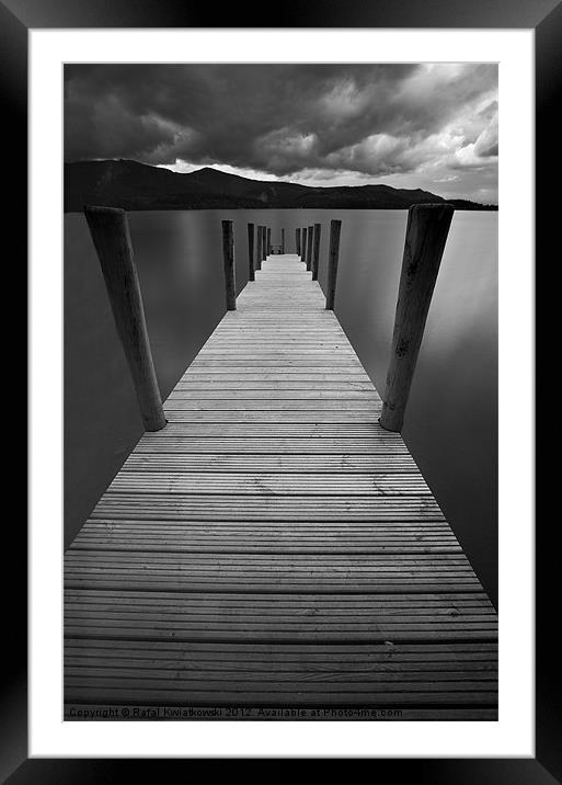 Derwent Water-Lake District Framed Mounted Print by R K Photography