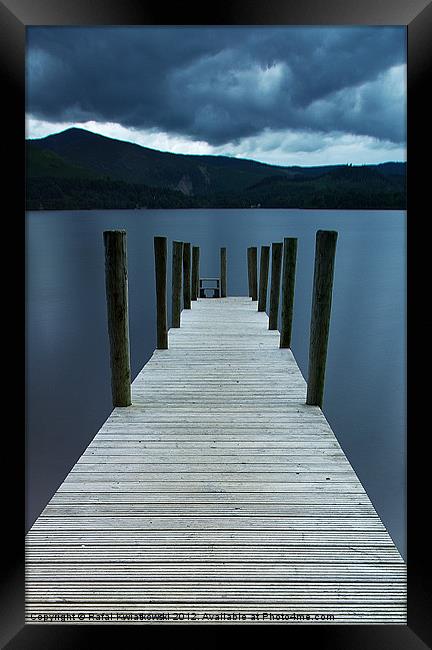 Derwent Water-Lake District Framed Print by R K Photography