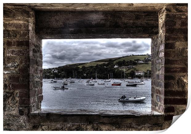Hole in The Wall With A View Print by Mike Gorton