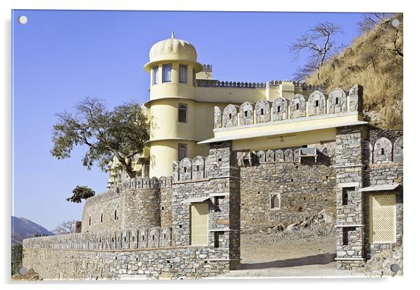 Gateway, Royal Kumbhalghar Palace Villas Acrylic by Arfabita  