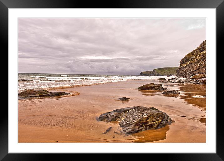 The Long walk Framed Mounted Print by Dawn Cox