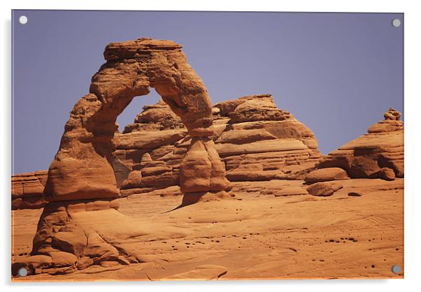 Delicate Arch Acrylic by Mary Lane