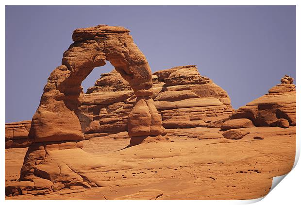 Delicate Arch Print by Mary Lane