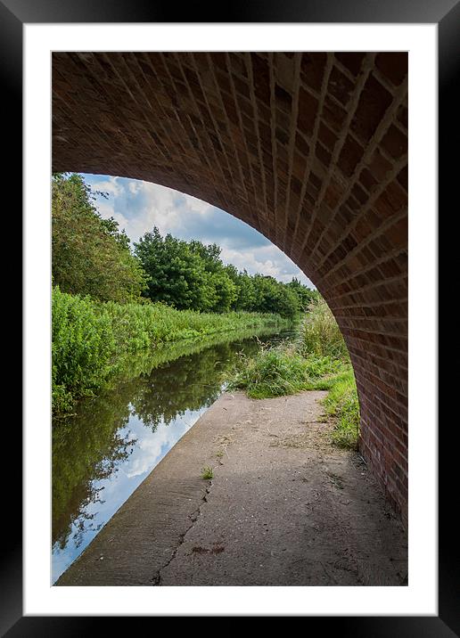 Through the Archway Framed Mounted Print by Jonathan Swetnam
