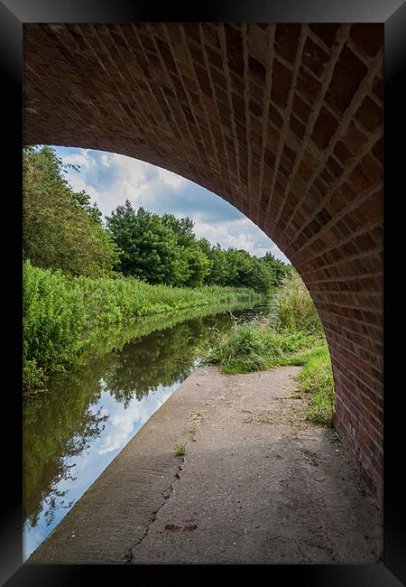 Through the Archway Framed Print by Jonathan Swetnam