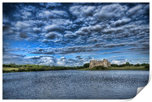 Carew Castle Pembrokeshire 2 Print by Steve Purnell