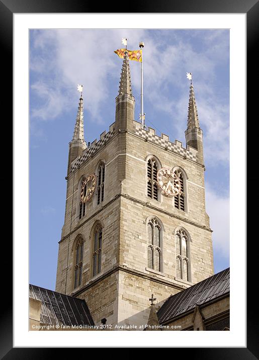 Southwark Cathedral Framed Mounted Print by Iain McGillivray