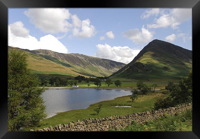 Buttermere  Lake District Framed Print by Michelle PREVOT
