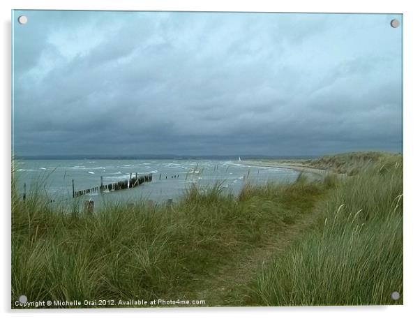 West Wittering Acrylic by Michelle Orai