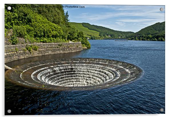 Ladybower Overflow Acrylic by Pam Sargeant