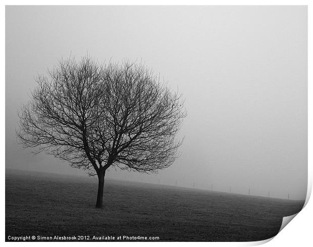 The fog Print by Simon Alesbrook