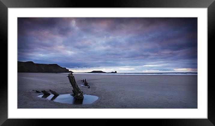 WORMS HEAD#2 Framed Mounted Print by Anthony R Dudley (LRPS)