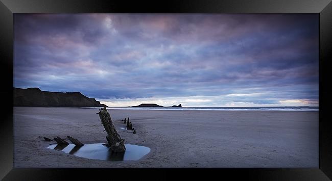WORMS HEAD#2 Framed Print by Anthony R Dudley (LRPS)