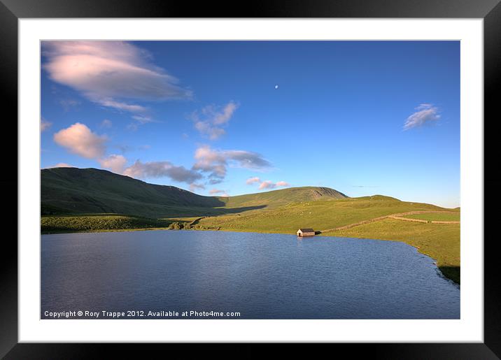 Edge of Cregennen lake Framed Mounted Print by Rory Trappe