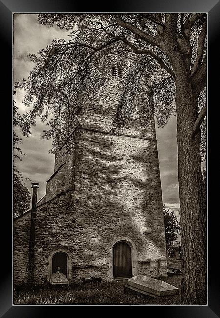 Gelligear Church Framed Print by paul thomas