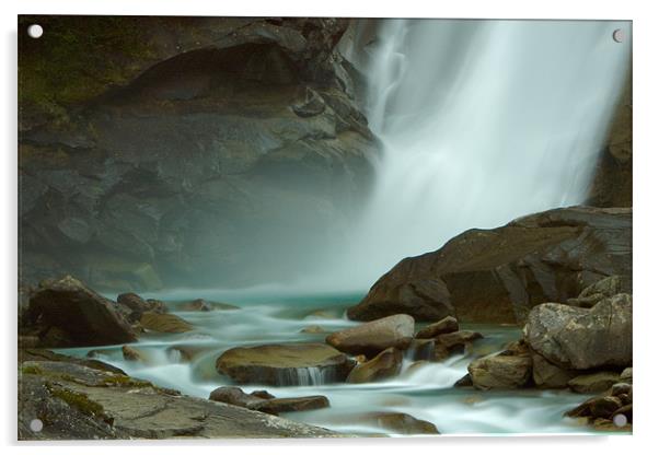 Waterfall Acrylic by Thomas Schaeffer