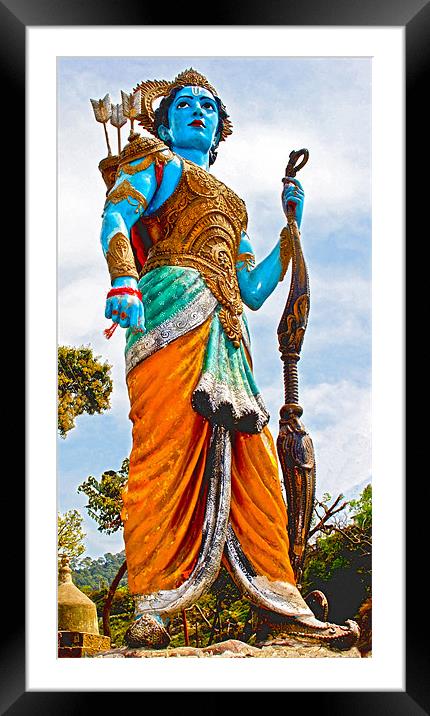 Ram Krishna Dharamshala Framed Mounted Print by Arfabita  