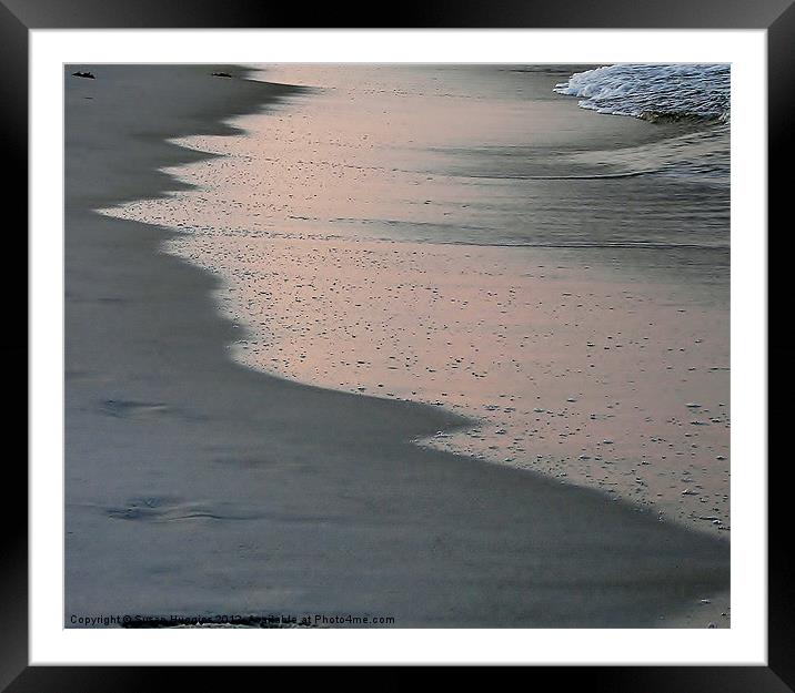 Cleansing Tide Framed Mounted Print by Susan Medeiros