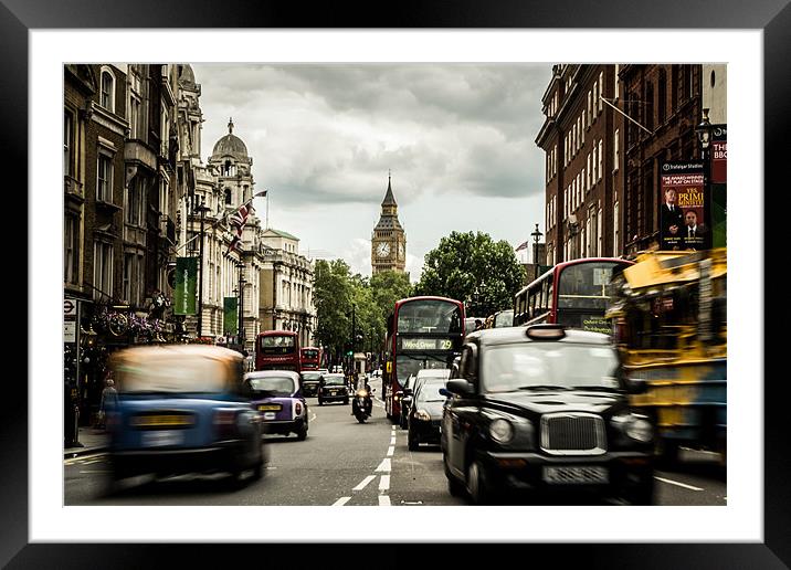Big Bang - Whitehall Road Framed Mounted Print by Massimiliano Peluso
