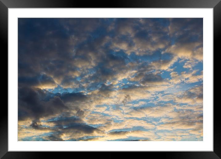 In The Clouds Framed Mounted Print by David Pyatt