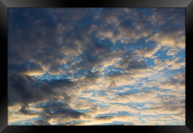 In The Clouds Framed Print by David Pyatt