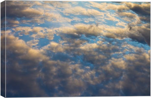 Cloud Imagery Canvas Print by David Pyatt