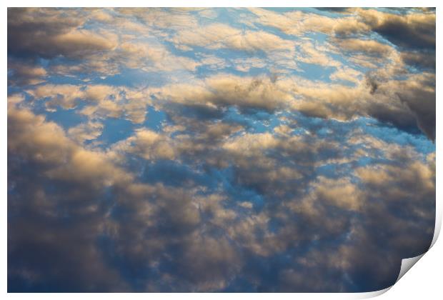 Cloud Imagery Print by David Pyatt