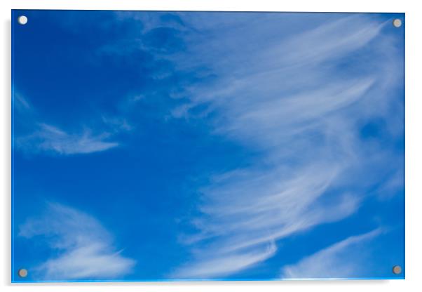 Summer Cloud images Acrylic by David Pyatt