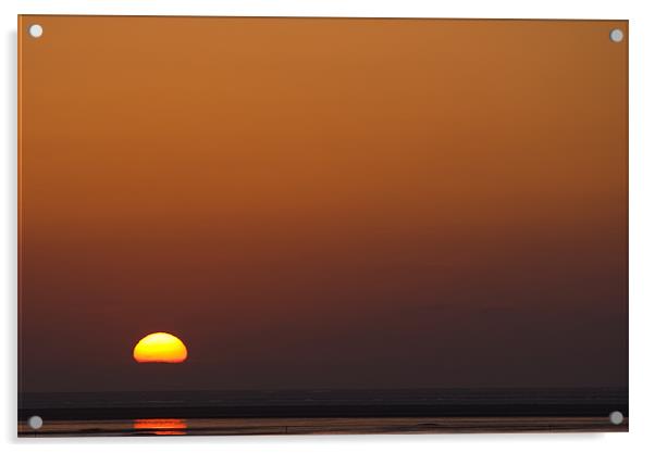 Sunset Acrylic by Thomas Schaeffer