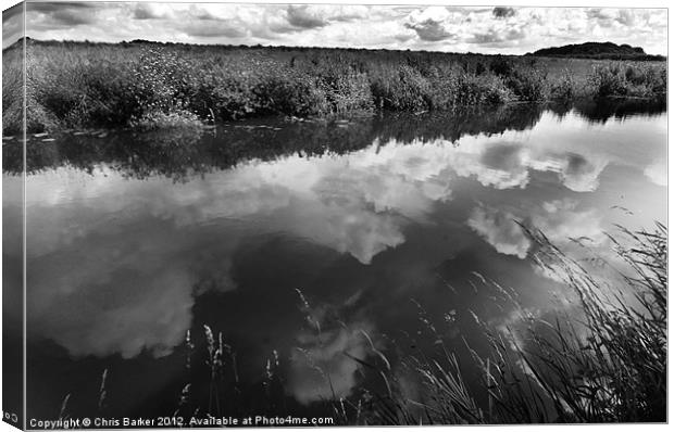 Reflections Canvas Print by Chris Barker