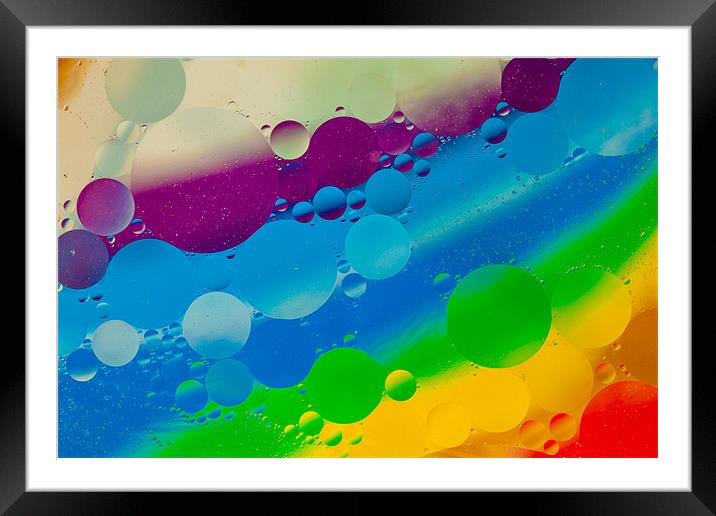 Rainbow Framed Mounted Print by Jonathan Swetnam