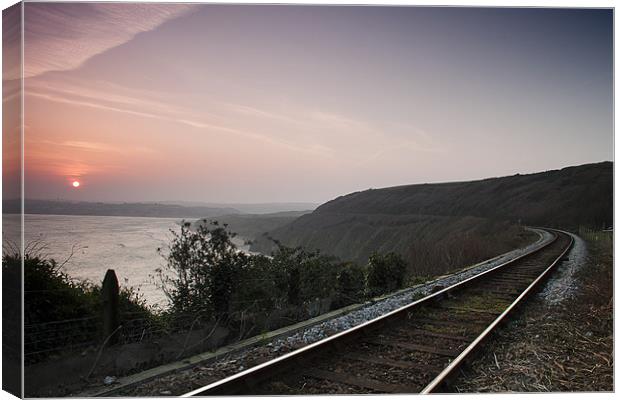 The Other Side of the Tracks Canvas Print by Kieran Brimson