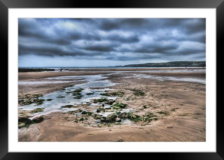 Freshwater West 2 Framed Mounted Print by Steve Purnell