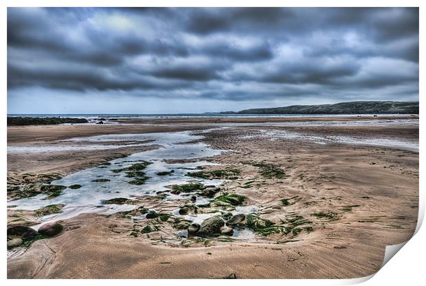 Freshwater West 2 Print by Steve Purnell