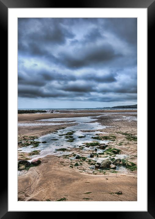 Freshwater West 3 Framed Mounted Print by Steve Purnell