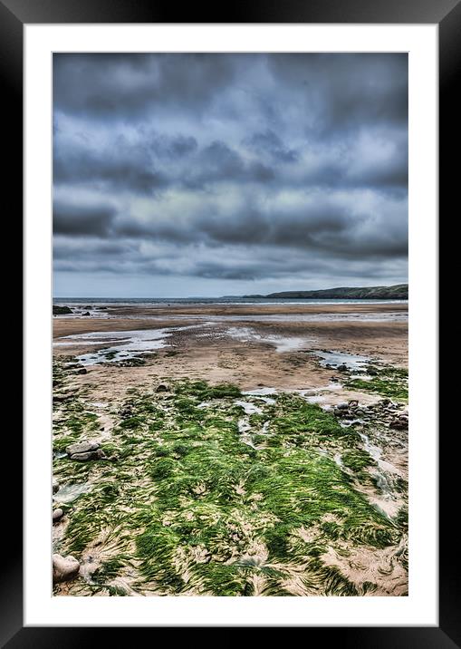 Freshwater West 4 Framed Mounted Print by Steve Purnell